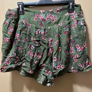 Torrid Floral Shorts